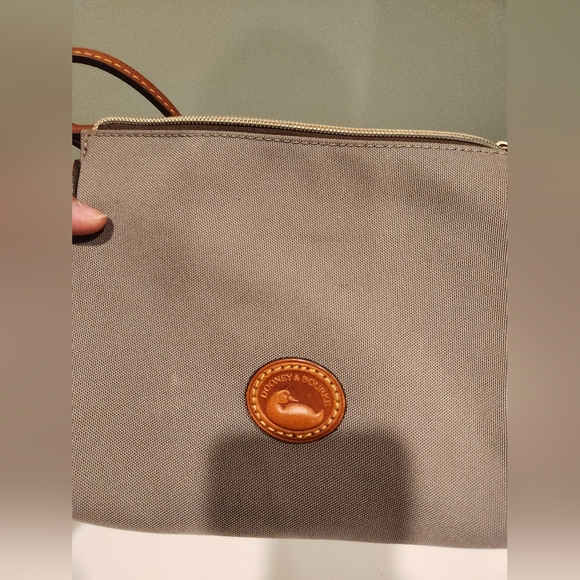 Dooney & Bourke Elephant Gray Nylon Crossbody - Picture 16 of 16